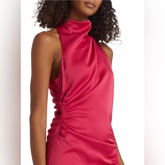 A.L.C. Inez Maxi Dress Deep Fucshia Size 6 EUC - Picture 12 of 12